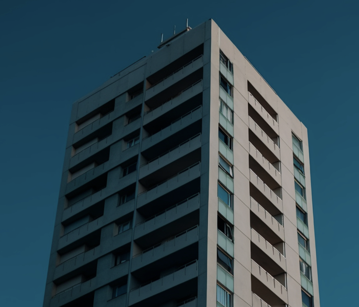 Commercial high-rise tower